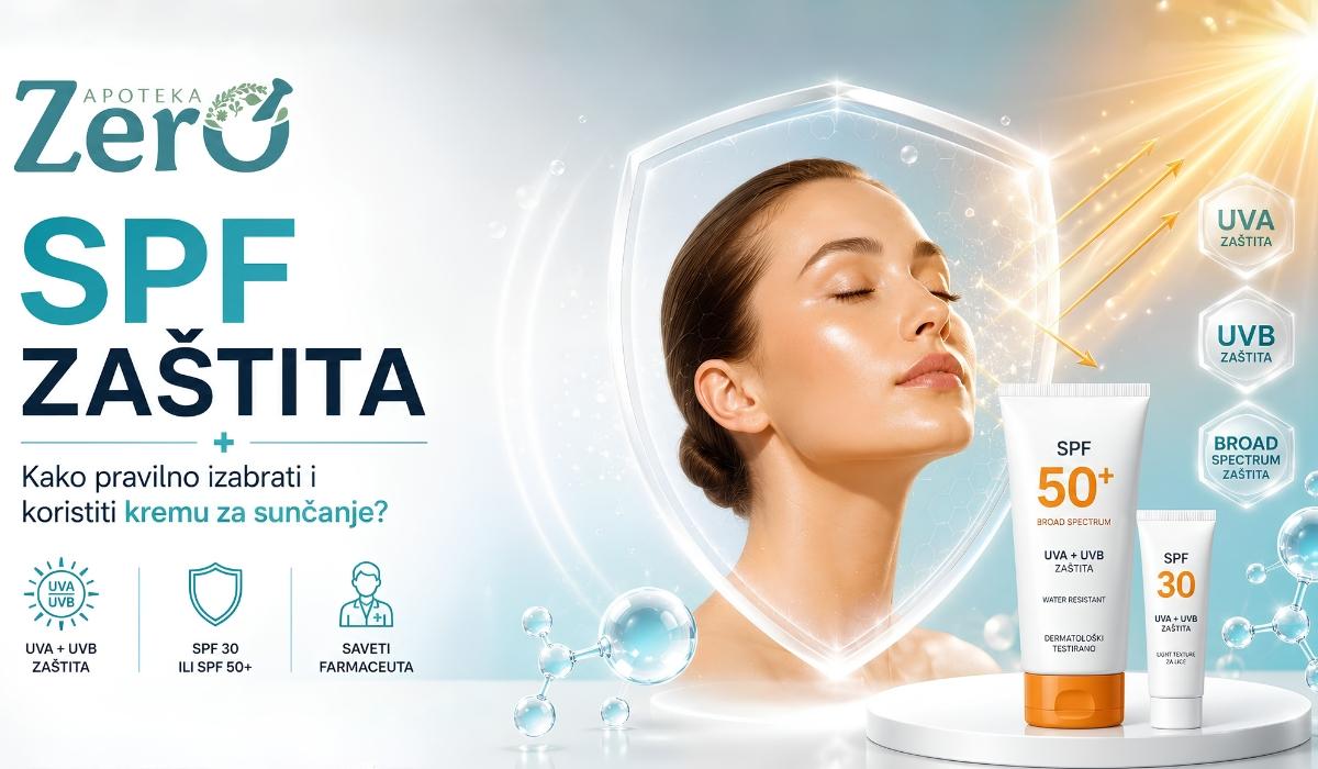 SPF zaštita: kako pravilno izabrati i koristiti kremu za sunčanje!?