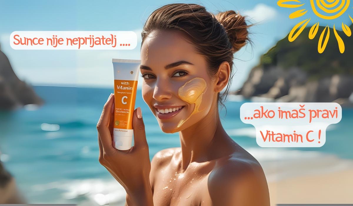 Sunce nije neprijatelj – ako imaš pravi vitamin C!