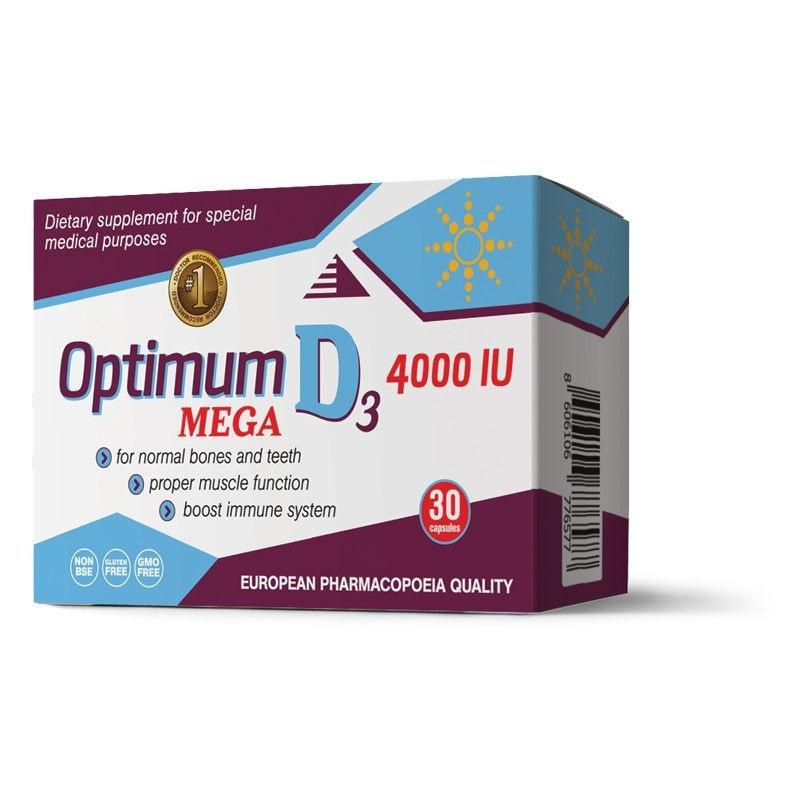 Aleksandar MN Optimum D3 Mega 4000 IU 30 kapsula