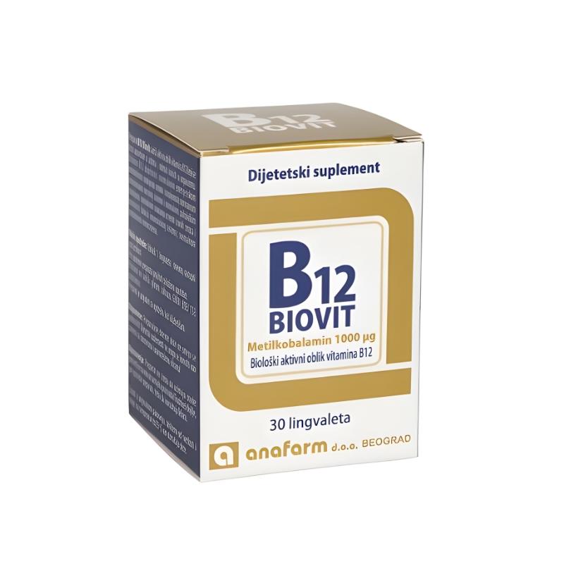 B12 Biovit 30 lingvaleta