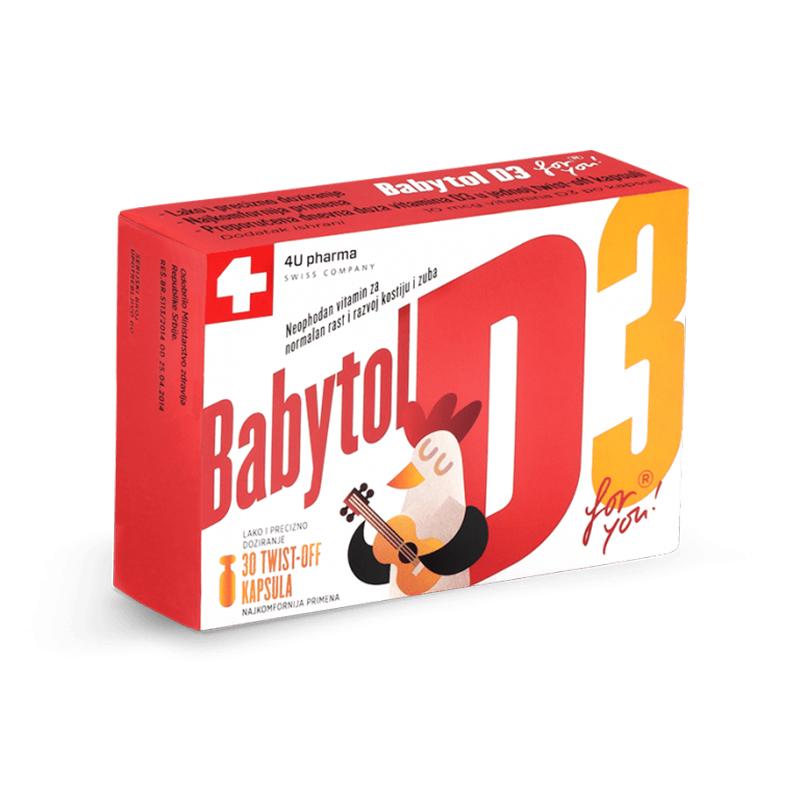 Babytol D3 30 kapsula