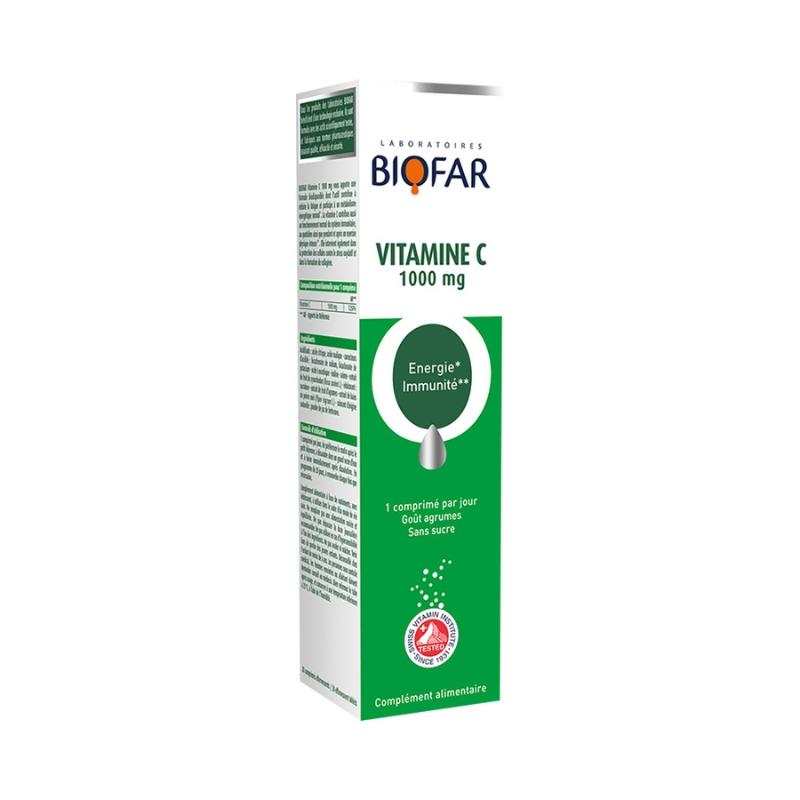 Biofar Vitamin C 1000mg 20 šumećih tableta