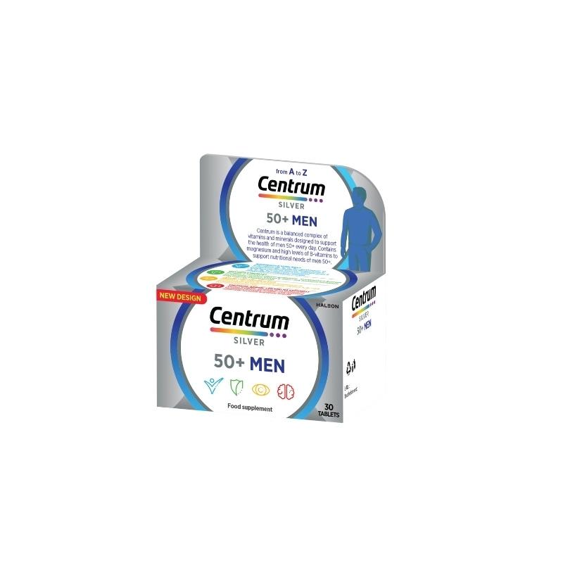 Centrum Silver Men 50+ 30 tableta 