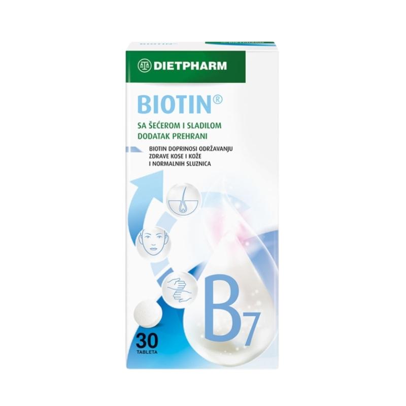 Dietpharm Biotin 30 tableta 