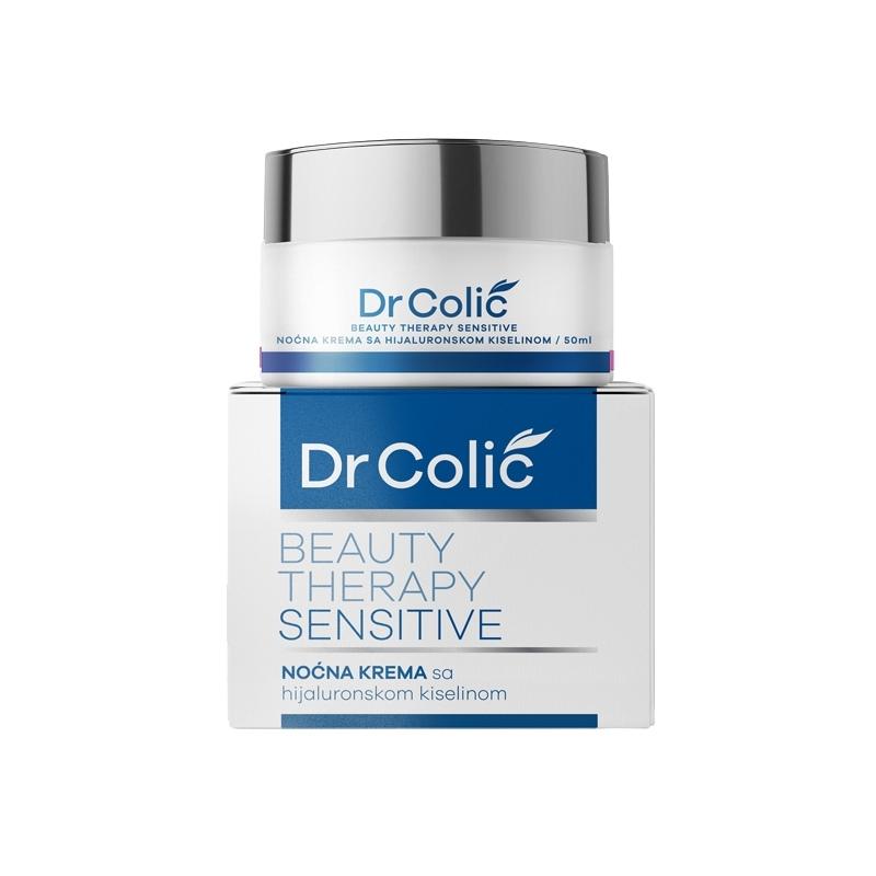 Dr Colić Beauty Therapy Sensitive noćna krema sa hijaluronskom kiselinom 50 ml
