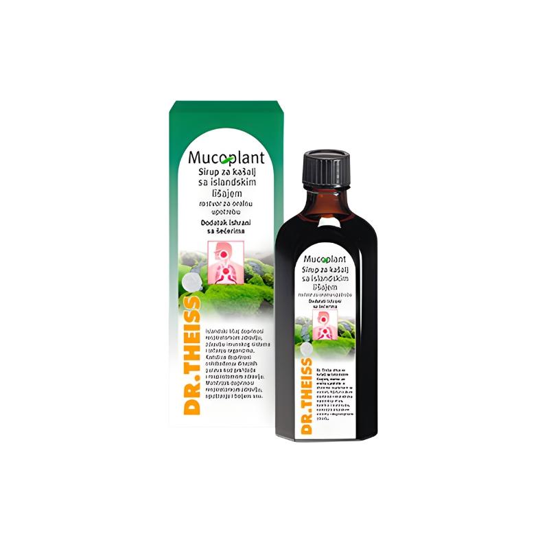 Dr. Theiss Mucoplant sirup za kašalj sa islandskim lišajem 100 ml