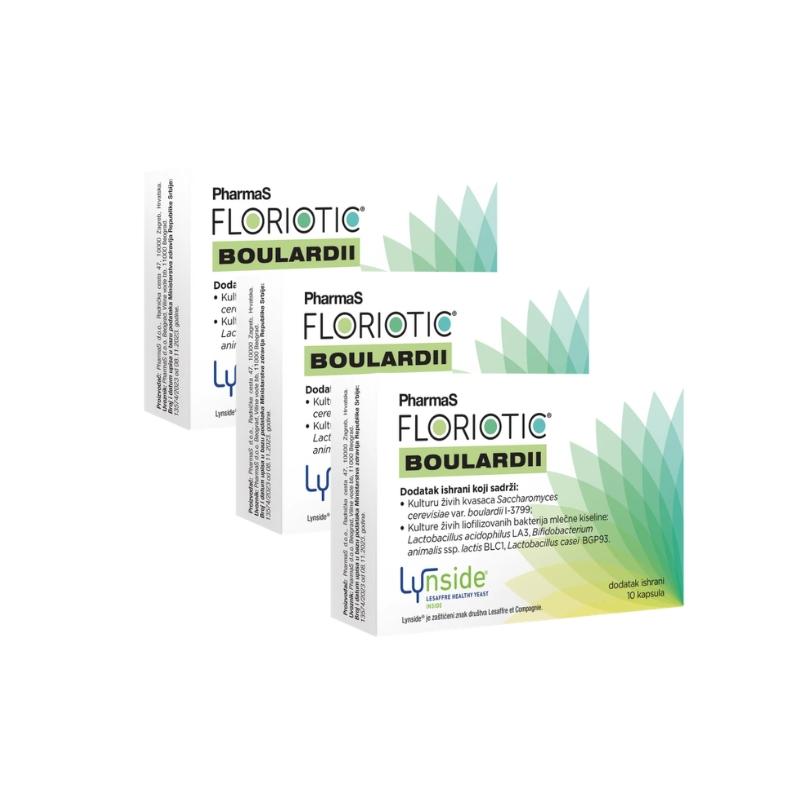 Floriotic Boulardii 10 kapsula - 3 KOMADA