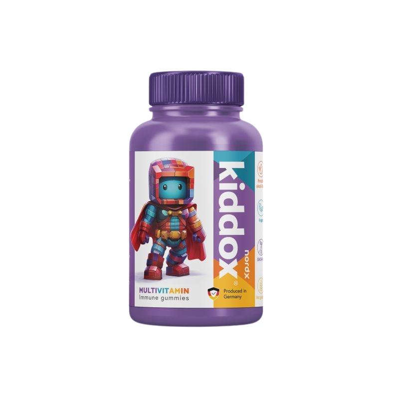 KIDDOX Multivitamin immune gummies, 60 gumenih bombona