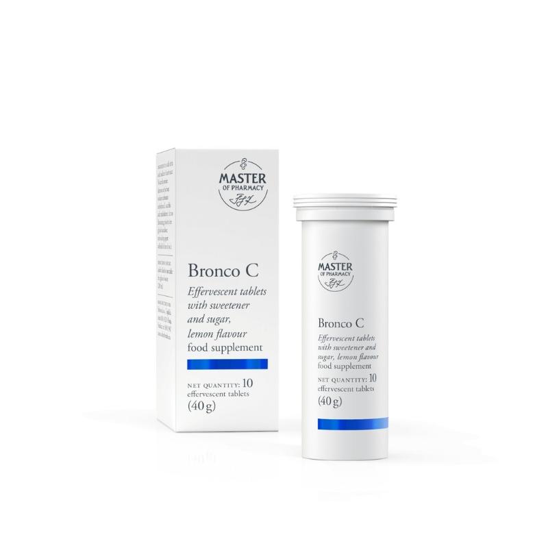 Master of Pharmacy Bronco C 10 šumećih tableta