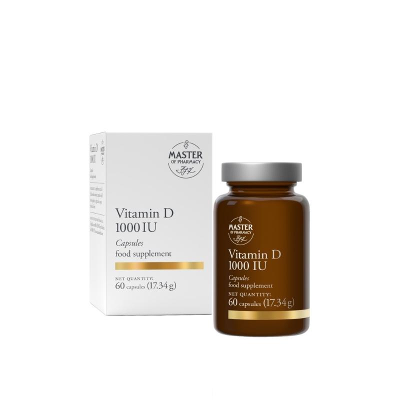 Master of Pharmacy Vitamin D 1000IU 60 kapsula