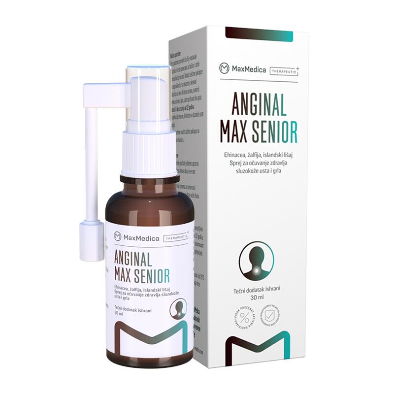 MaxMedica Anginal Max Senior 30ml