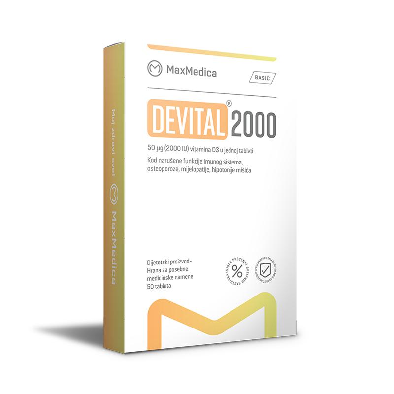 MaxMedica Devital 2000 50 tableta