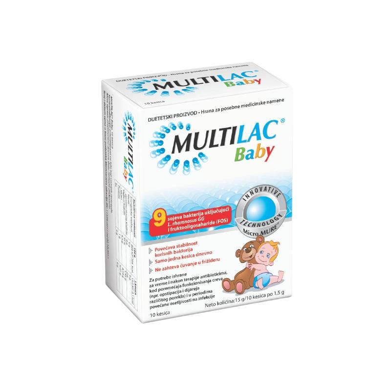 Multilac Baby 10 kesica