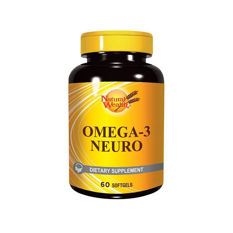 Natural Wealth Omega-3 Neuro 1000 mg 60 kapsula