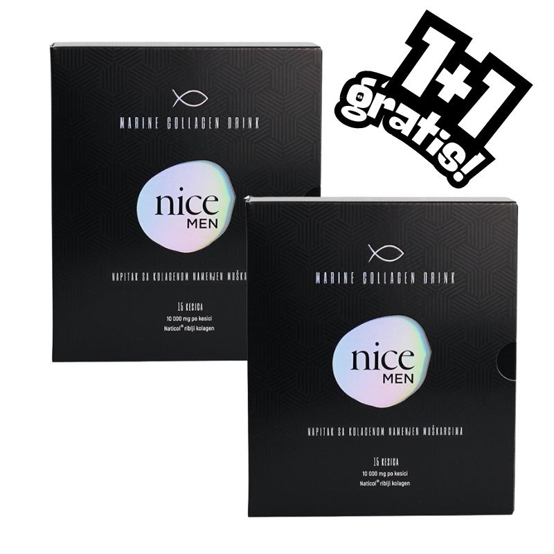 NICE Collagen Men 15 kesica 1+1 GRATIS