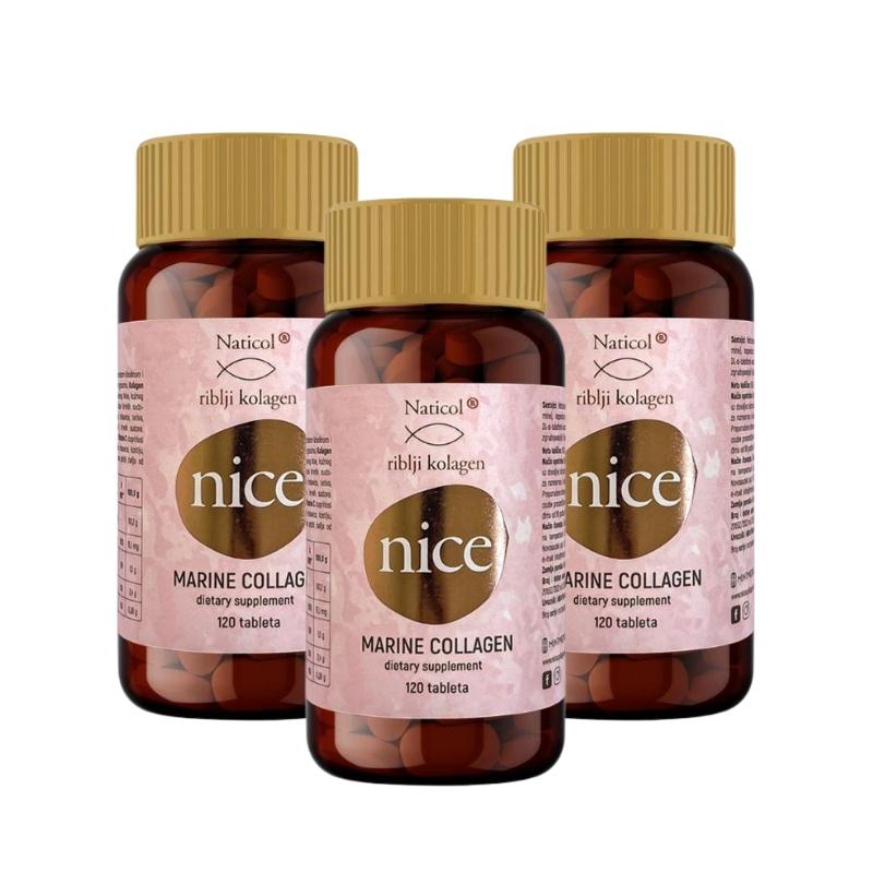 NICE Marine Collagen 120 tableta - 3 komada