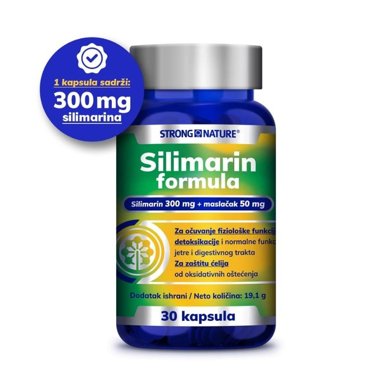 Strong Nature Silimarin 300mg Formula 30 kapsula