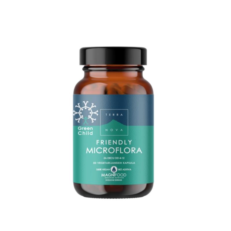 Terranova Green Child Friendly Microflora 50 kapsula