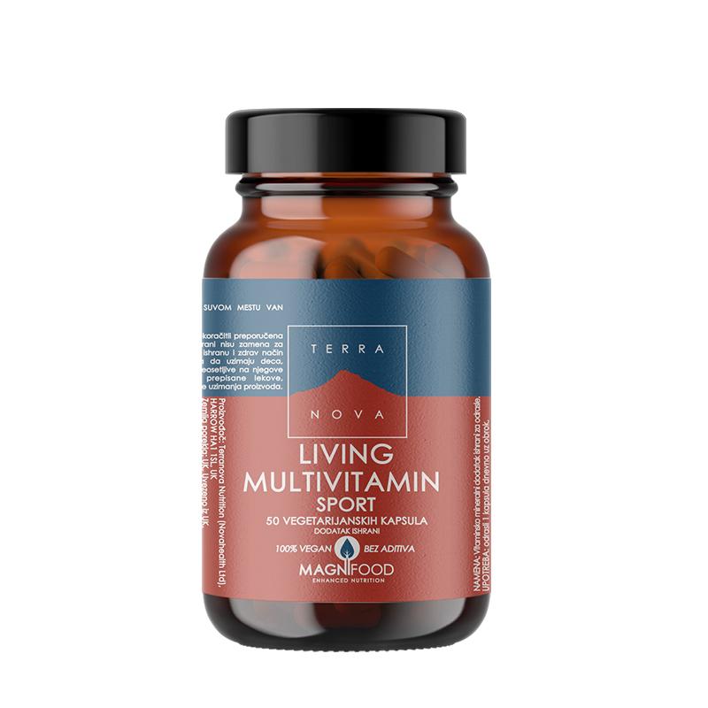 TERRANOVA Living Multivitamin Sport 50 kapsula