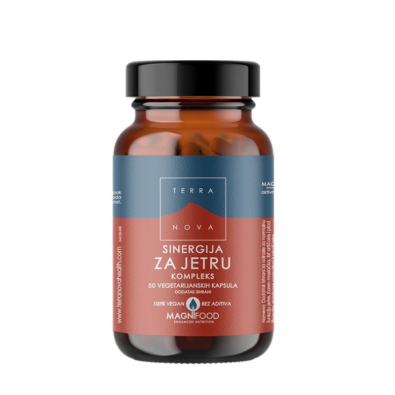 TERRANOVA Sinergija za Jetru 50 kapsula