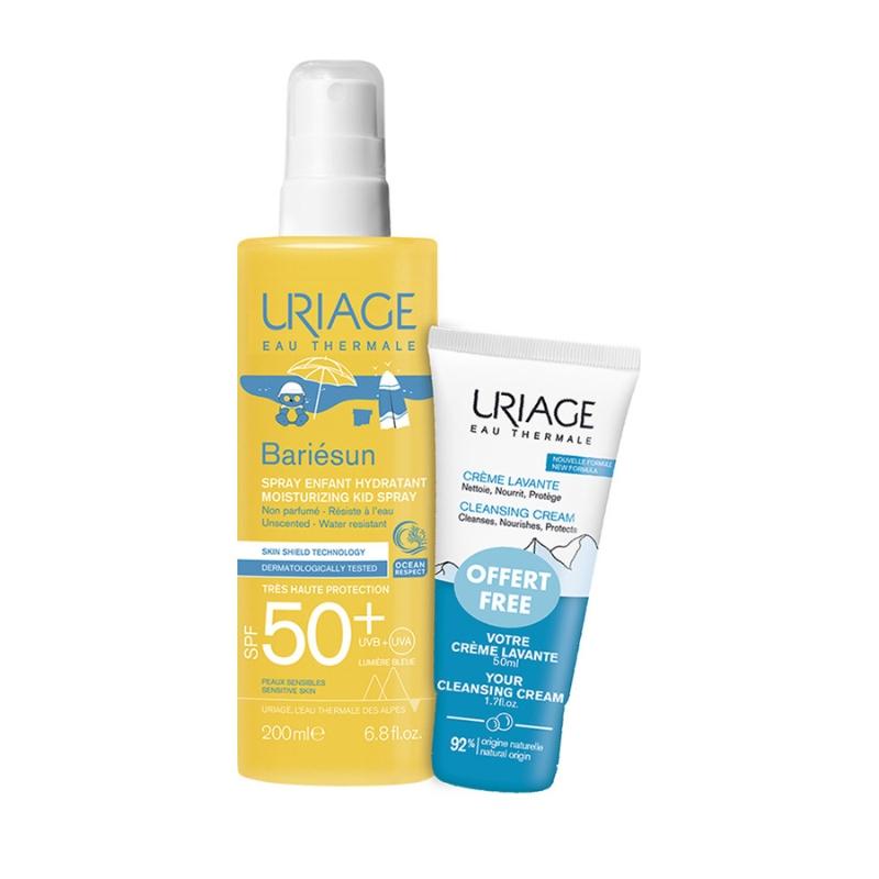 Uriage Bariesun sprej deca SPF50+ 200mL + crem lavante 50mL