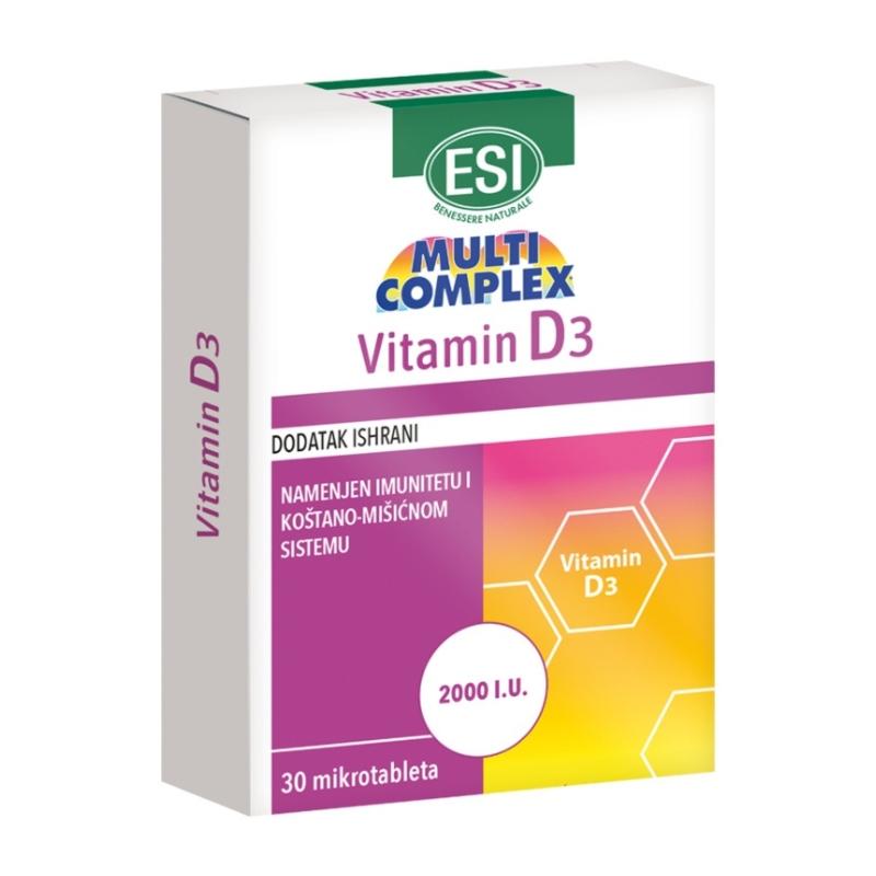 Vitamin D3 2000IU 30 mikrotableta